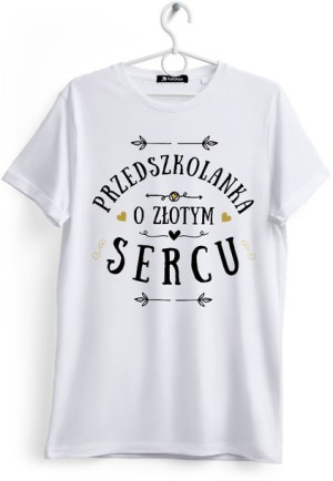 Koszulka Damska T-Shirt Dla Przedszkolanki Prezent