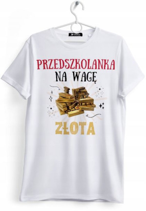 Koszulka Damska T-Shirt Dla Przedszkolanki Prezent