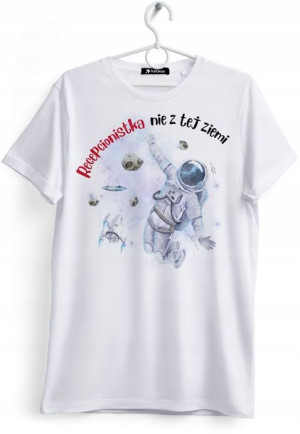 Koszulka Damska T-Shirt Dla Recepcjonistki Prezent