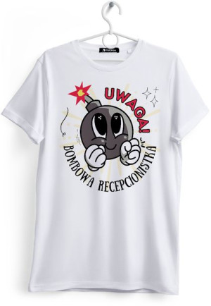 Koszulka Damska T-Shirt Dla Recepcjonistki Prezent