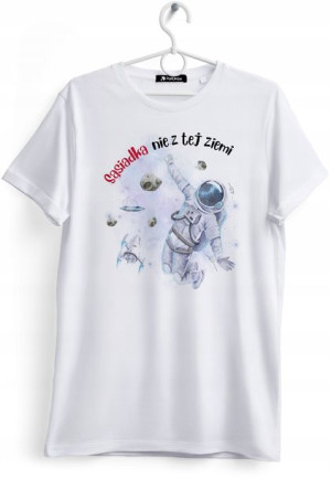 Koszulka Damska T-Shirt Dla Sąsiadki na Prezent