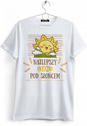 Koszulka Damska T-Shirt Dla Sędzi na Prezent