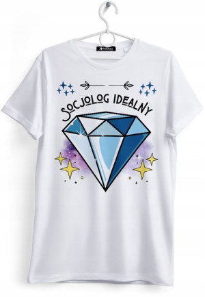 Koszulka Damska T-Shirt Dla Socjologa na Prezent