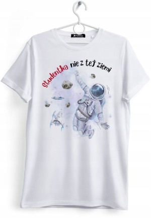 Koszulka Damska T-Shirt Dla Studentki Prezent