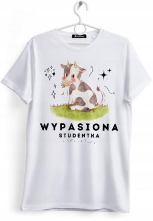 Koszulka Damska T-Shirt Dla Studentki Prezent