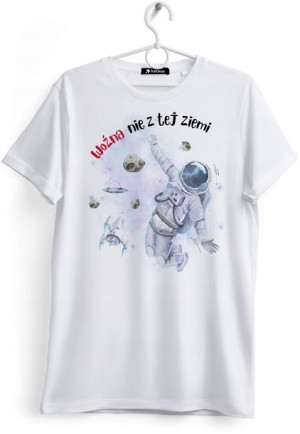 Koszulka Damska T-Shirt Dla Super Woźnej Prezent