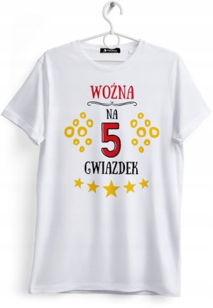 Koszulka Damska T-Shirt Dla Super Woźnej Prezent