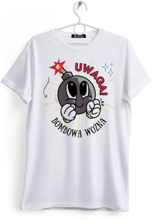 Koszulka Damska T-Shirt Dla Super Woźnej Prezent