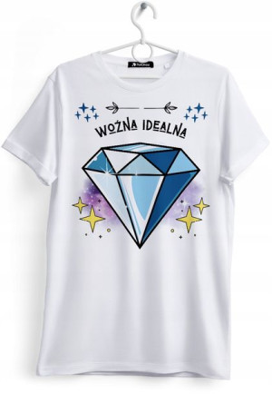 Koszulka Damska T-Shirt Dla Super Woźnej Prezent