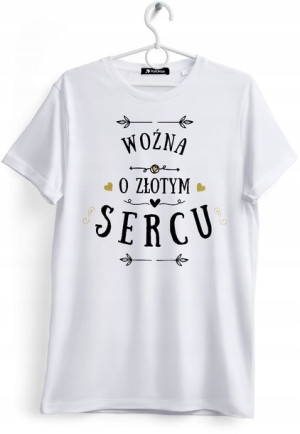 Koszulka Damska T-Shirt Dla Super Woźnej Prezent
