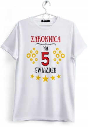 Koszulka Damska T-Shirt Dla Zakonnicy na Prezent
