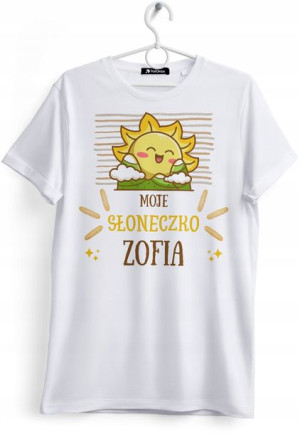 Koszulka Damska T-Shirt Dla Zofii na Prezent