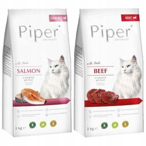 SUCHA Karma dla kota Piper MIX 2x3kg