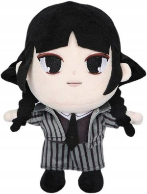 Lalka maskotka Wednesday Addams 25cm