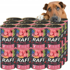 Rafi Junior z CIELĘCINĄ Dolina Noteci 400g x24szt