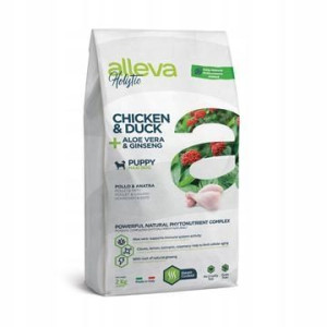 ALLEVA Holistic Karma szczeniąt kurczak kaczka 2kg