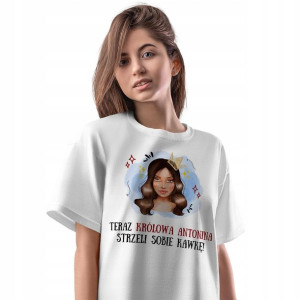 T-Shirt Damski Dla Antoniny Koszulka XL Prezent