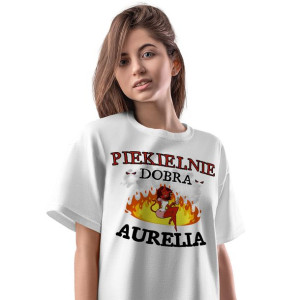 T-Shirt Damski Dla Aurelii Koszulka XXL Prezent
