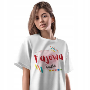 T-Shirt Damski Dla Bianki Koszulka L Prezent