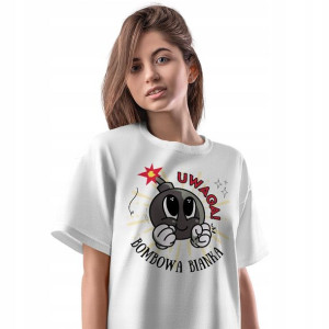 T-Shirt Damski Dla Bianki Koszulka XL Prezent