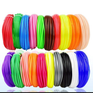 Wkład do długopisu 3d filament zestaw 10 różnych kolorów
