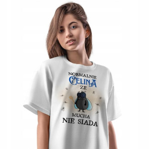T-Shirt Damski Dla Celiny Koszulka L Prezent