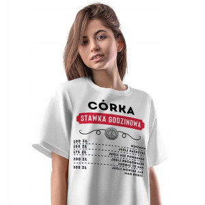 T-Shirt Damski Dla Córki Córeczki Koszulka Prezent