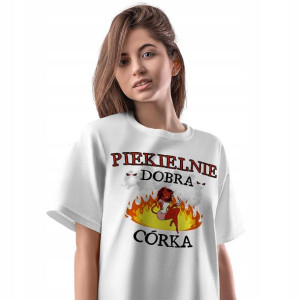 T-Shirt Damski Dla Córki Córeczki Koszulka Prezent