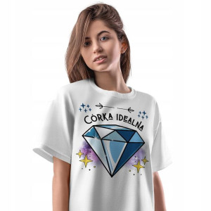 T-Shirt Damski Dla Córki Córeczki Koszulka Prezent