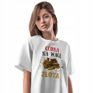 T-Shirt Damski Dla Córki Córeczki Koszulka Prezent