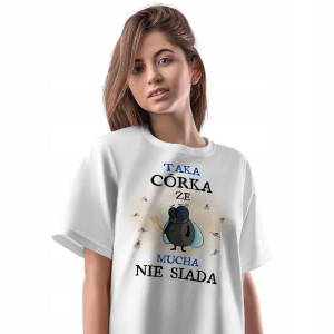 T-Shirt Damski Dla Córki Córeczki Koszulka Prezent
