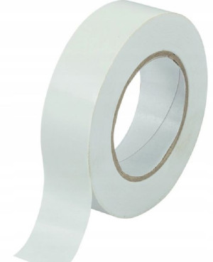 Taśma Izolacyjna Izolacja Biała Pvc Premium 19mm20m