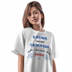 T-Shirt Damski Dla Diany Koszulka M Prezent