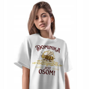 T-Shirt Damski Dla Dominiki Koszulka L Prezent