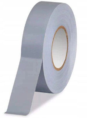 Taśma Izolacyjna Izolacja Szara Pvc Premium 19mm20m