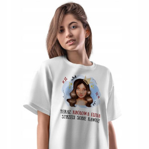 T-Shirt Damski Dla Eleny Koszulka XL Prezent