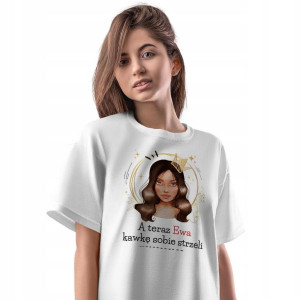 T-Shirt Damski Dla Ewy Koszulka M Prezent