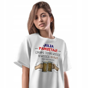 T-Shirt Damski dla Juli Julki Koszulka M Prezent