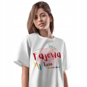 T-Shirt Damski Dla Kasi Koszulka M Prezent