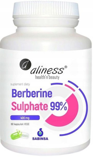 BERBERYNA siarczan 99% NAJMOCNIEJSZY Aliness