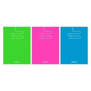 Zeszyt A5/60 w linię Color Blocking Herlitz