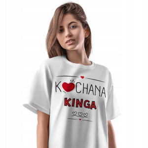 T-Shirt Damski Dla Kingi Koszulka S Prezent
