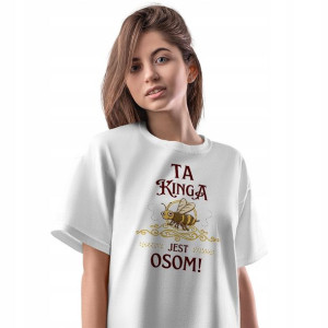 T-Shirt Damski Dla Kingi Koszulka XL Prezent
