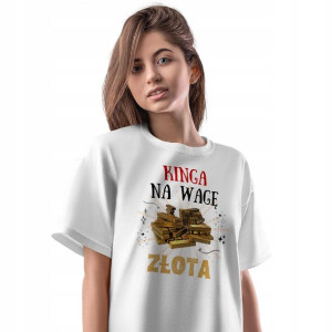 T-Shirt Damski Dla Kingi Koszulka XL Prezent