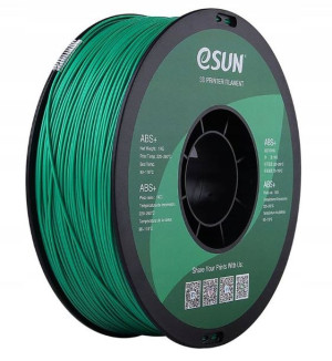 Filament eSUN ABS+ 1,75 mm 1000 g Green/Zielony