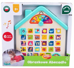 Obrazkowe Abecadło Domek Dumel Discovery 75991