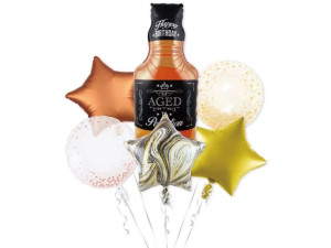 Zestaw balonów, Whiskey, 6 szt.