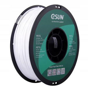Filament eSUN PETG 1,75 mm 1000 g Solid White