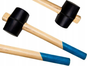 MŁOTEK GUMOWY brukarski montażowy 380gr. fi 50mm.
