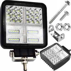 Lampa 38 Led Halogen Roboczy Szperacz 177w 12v-24v